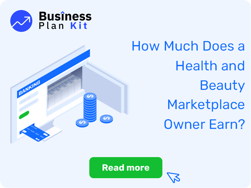 How Much Does a Health and Beauty Marketplace Owner Earn?