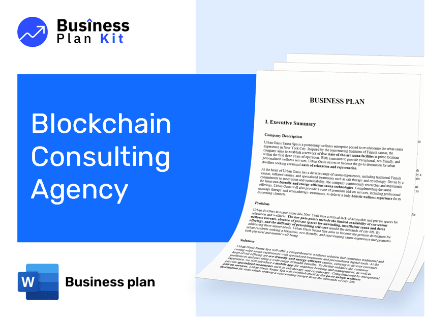 Blockchain Consulting Agency Business Plan Example