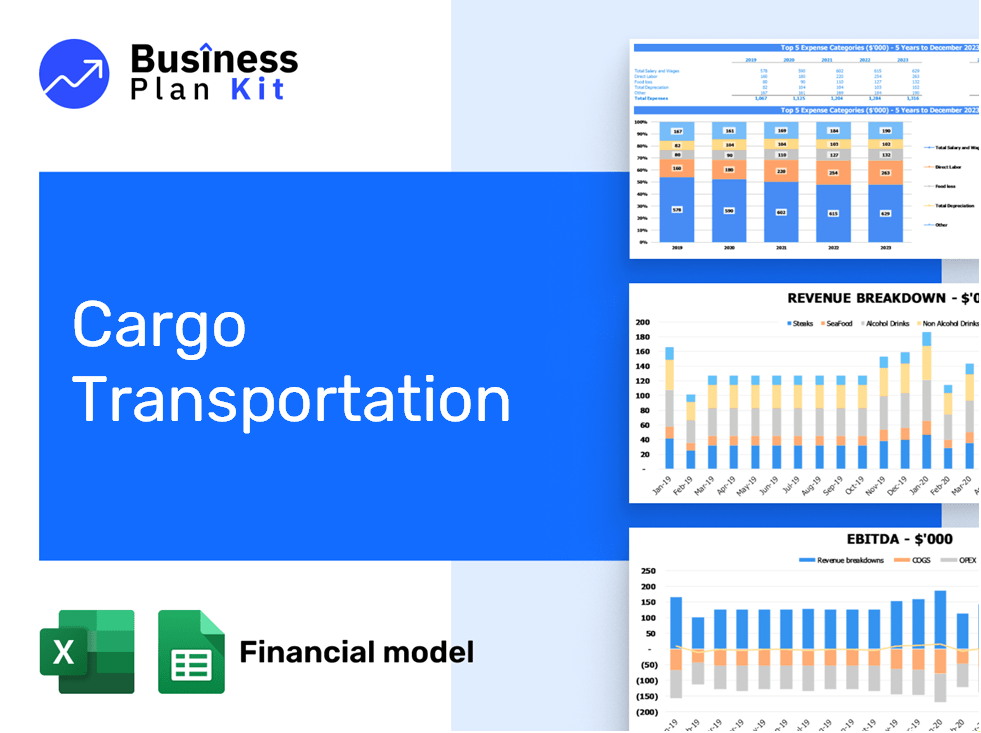 Cargo Transportation Financial Model Example