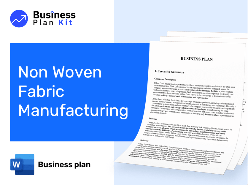 Non Woven Fabric Manufacturing Business Plan Example