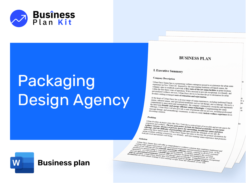Packaging Design Agency Business Plan Example