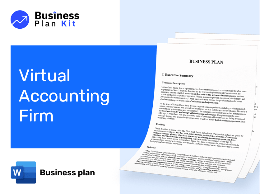 Virtual Accounting Firm Business Plan Example