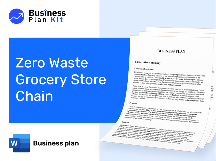 Zero Waste Grocery Store Chain Business Plan Example