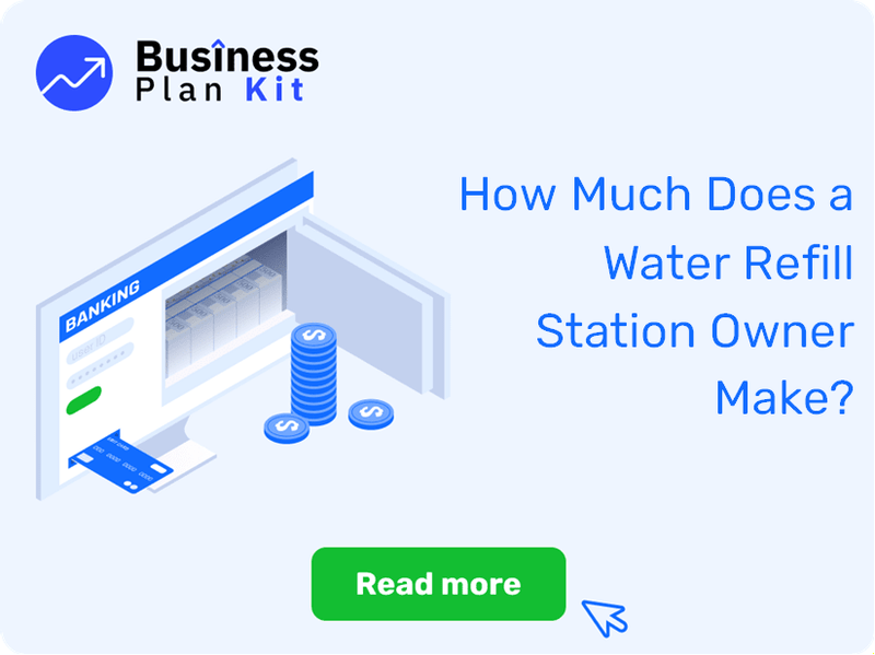 How Much Does a Water Refill Station Owner Make?