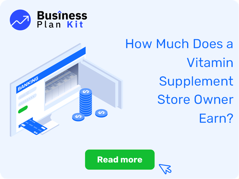 How Much Does a Vitamin Supplement Store Owner Earn?