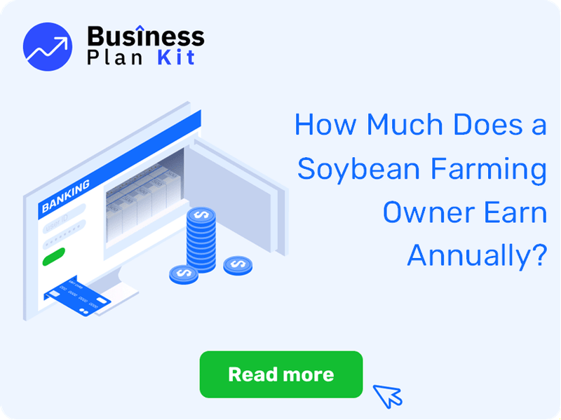 How Much Does a Soybean Farming Owner Earn Annually?