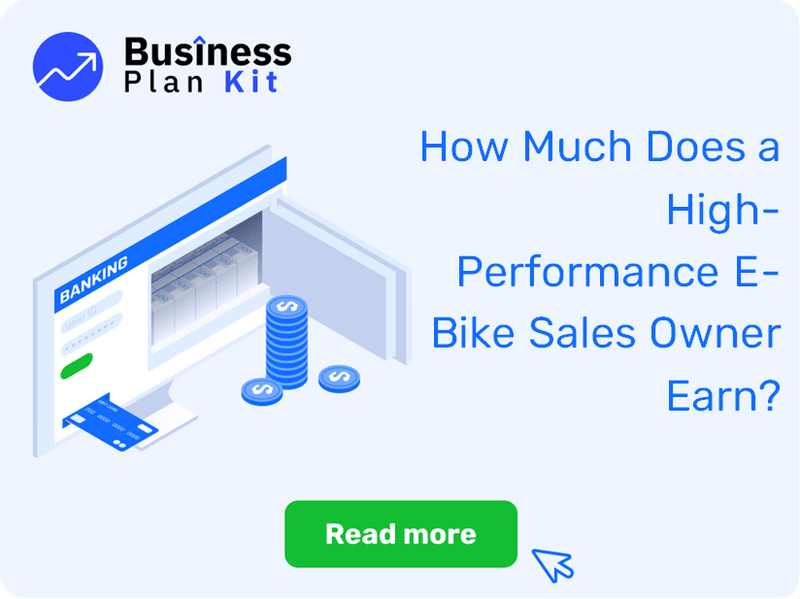 How Much Does a High-Performance E-Bike Sales Owner Earn?