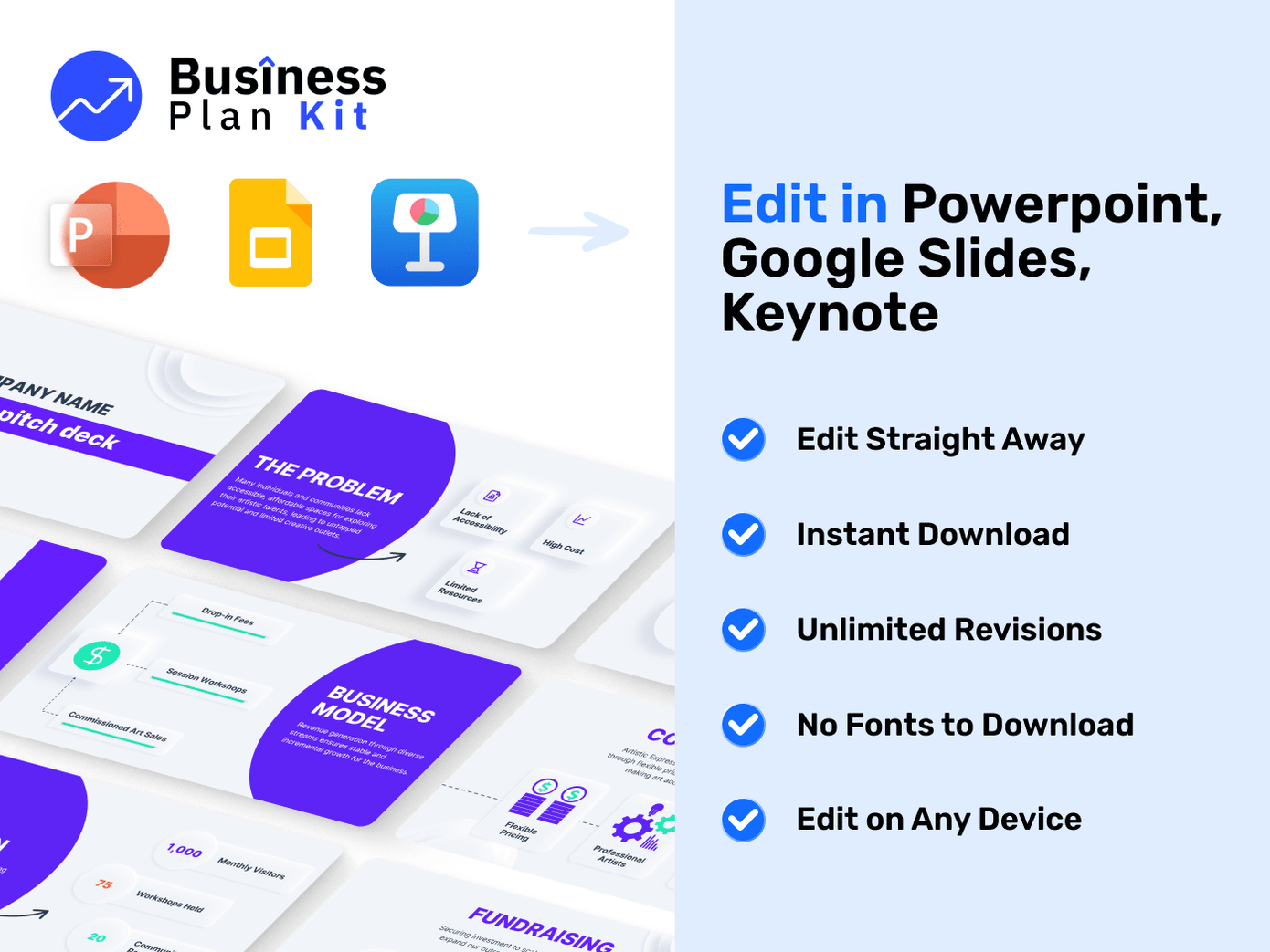 Interior Design Pitch Deck Example: Edit Template