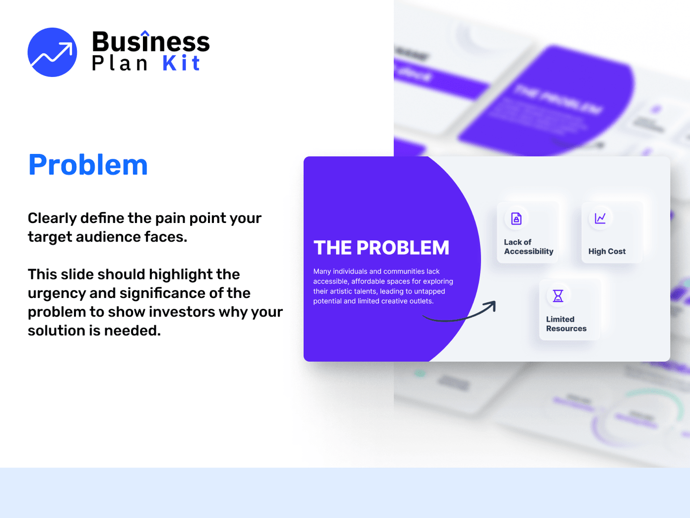 Eyelash Extension Pitch Deck Example: Problem