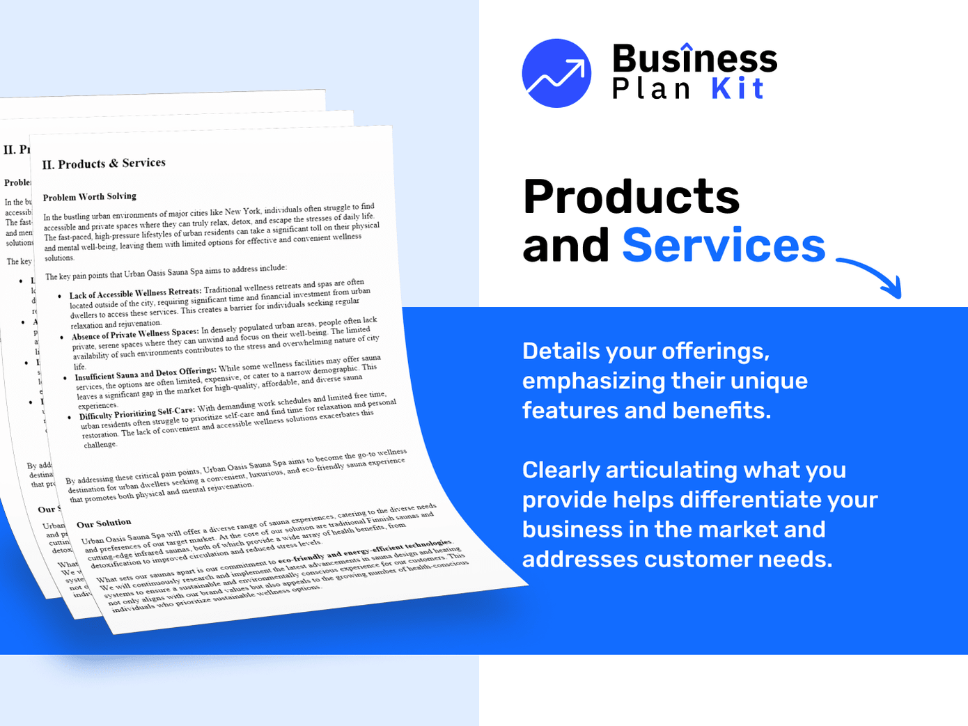 Glamping Business Plan Example: Products and Services