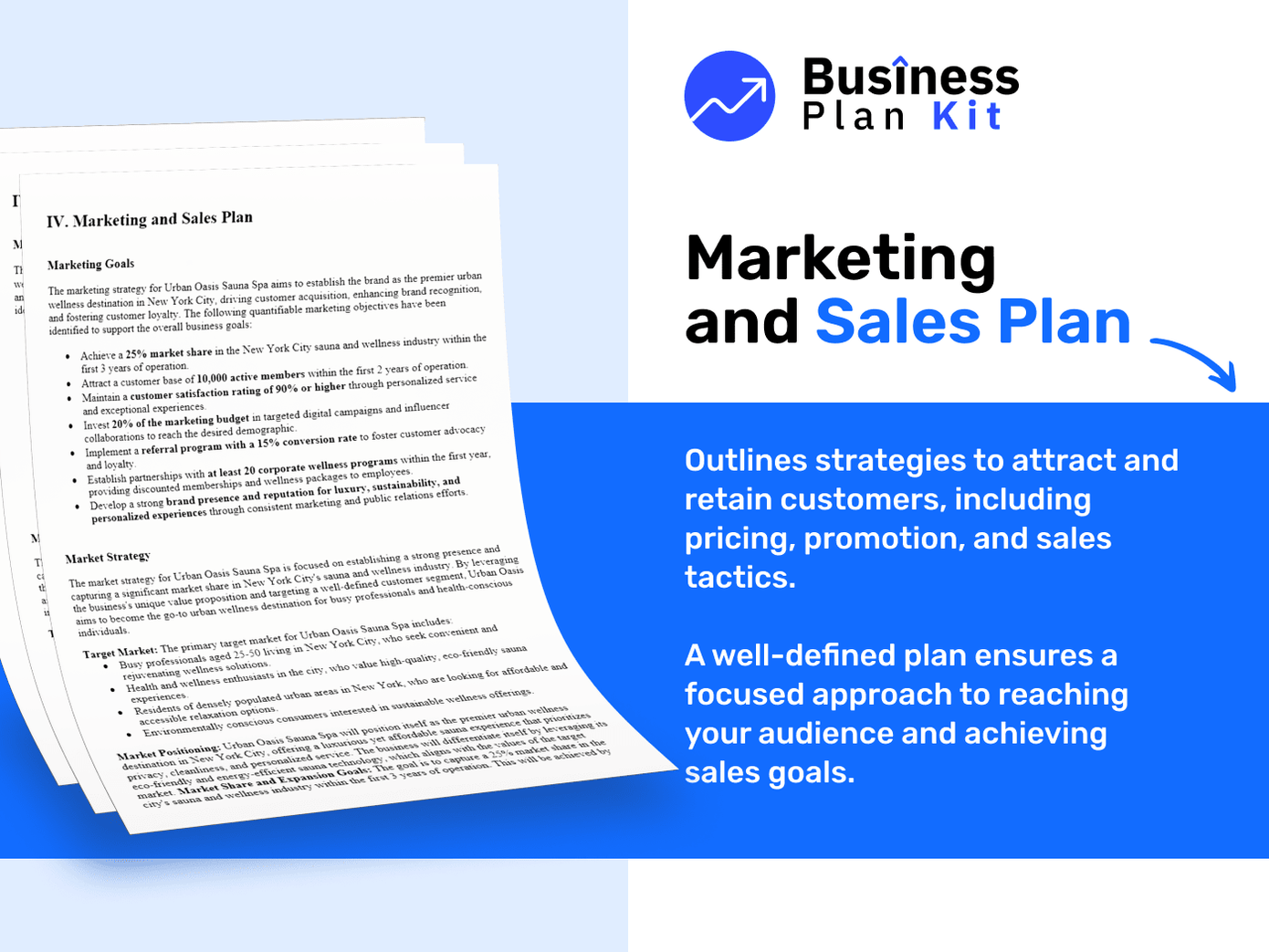 Meat Shop Business Plan Example: Marketing and Sales Plan