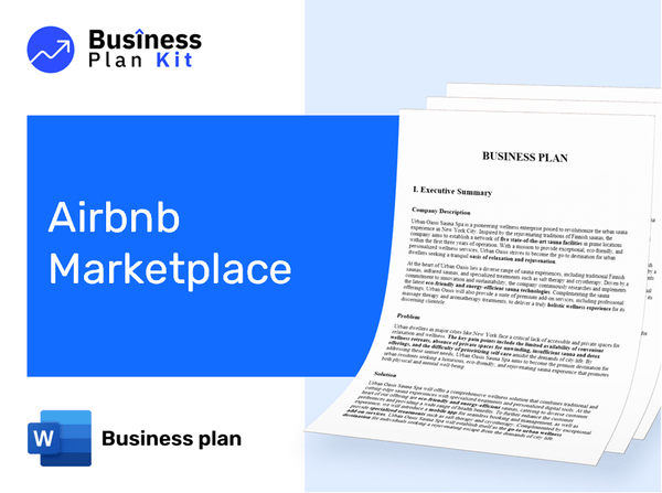 Airbnb Marketplace Business Plan Example