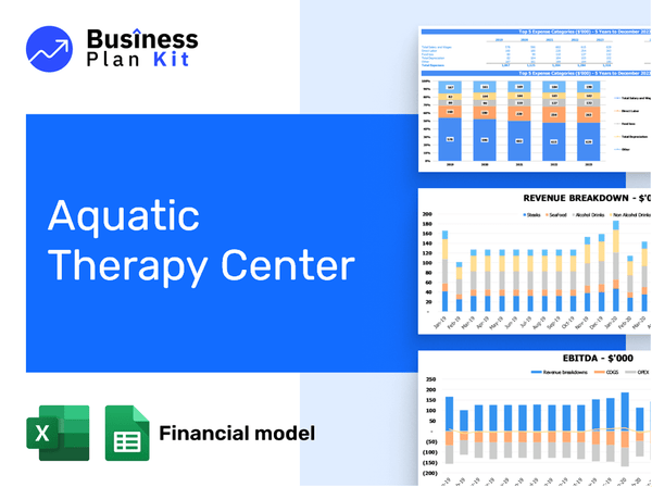 Aquatic Therapy Center Financial Model Example