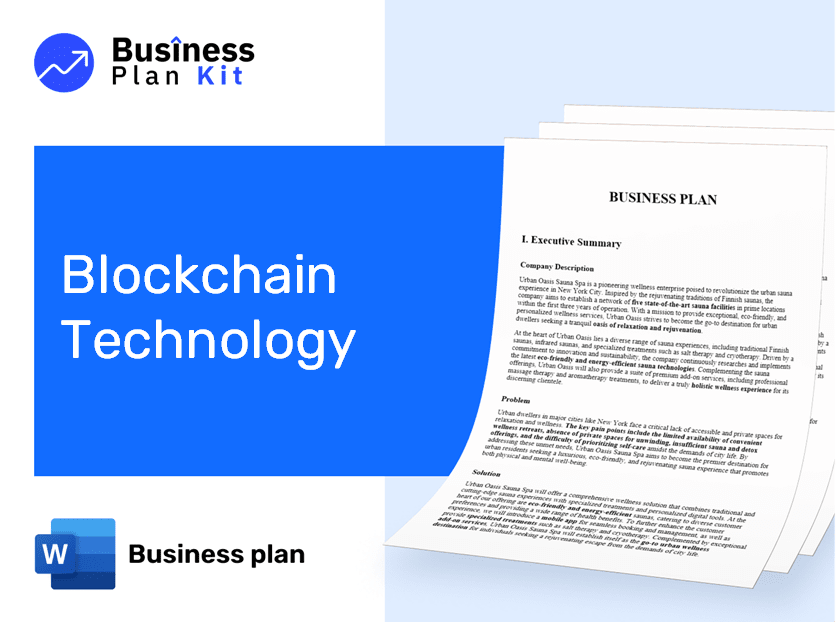 Blockchain Technology Business Plan Example