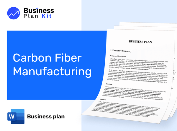 Carbon Fiber Manufacturing Business Plan Example