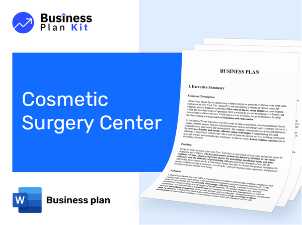 Cosmetic Surgery Center Business Plan Example