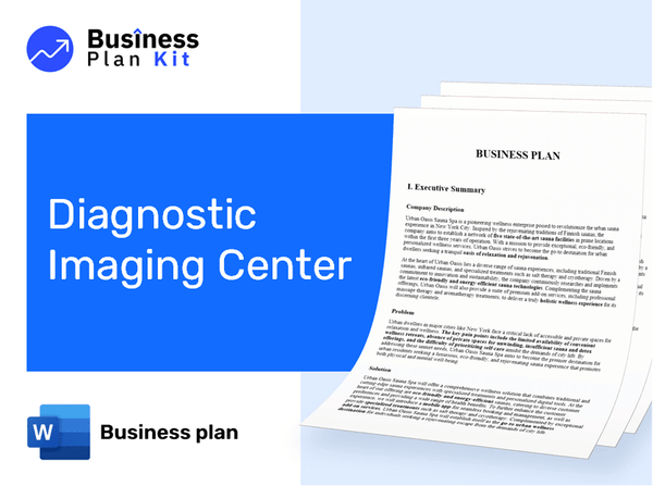 Diagnostic Imaging Center Business Plan Example