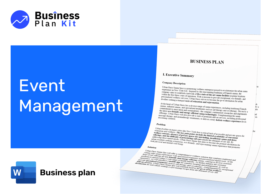 Event Management Business Plan Example