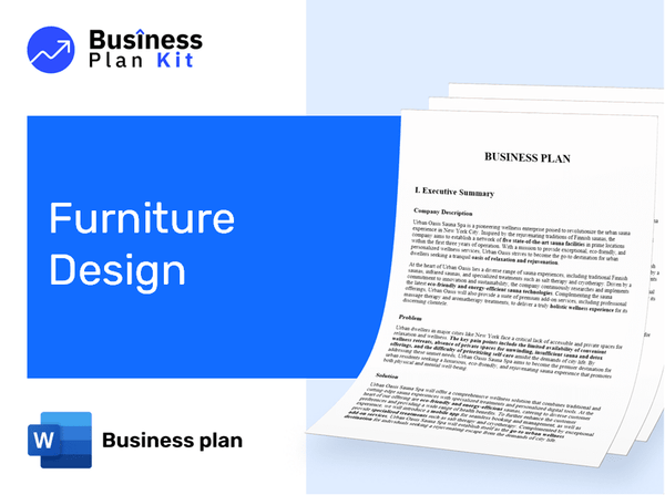 Furniture Design Business Plan Example
