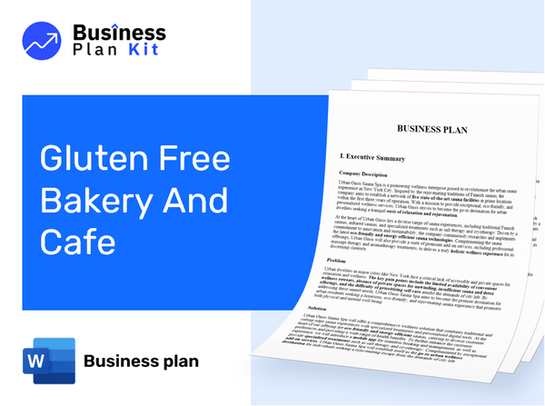 Gluten Free Bakery And Cafe Business Plan Example
