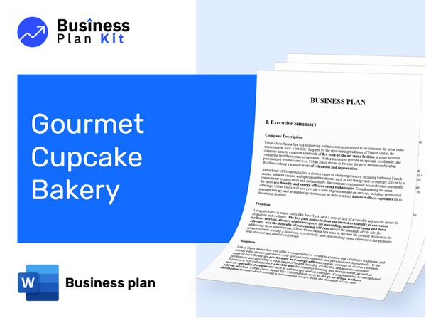 Gourmet Cupcake Bakery Business Plan Example