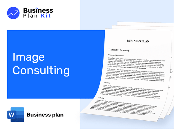 Image Consulting Business Plan Example