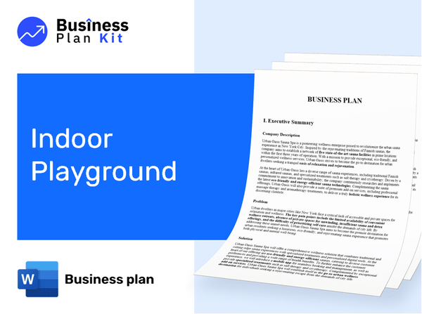 Indoor Playground Business Plan Example