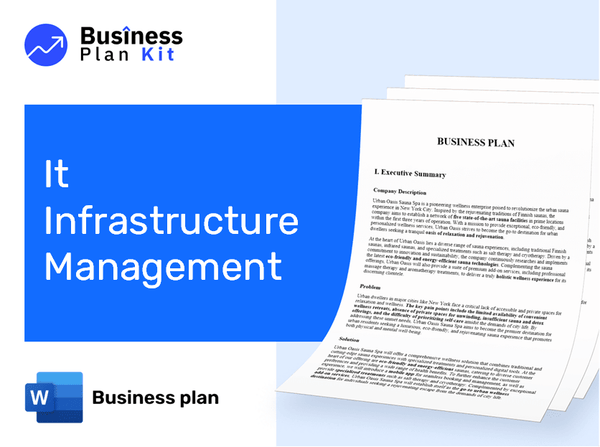 It Infrastructure Management Business Plan Example