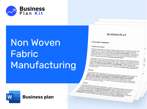 Non Woven Fabric Manufacturing Business Plan Example
