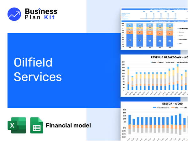 Oilfield Services Financial Model Example