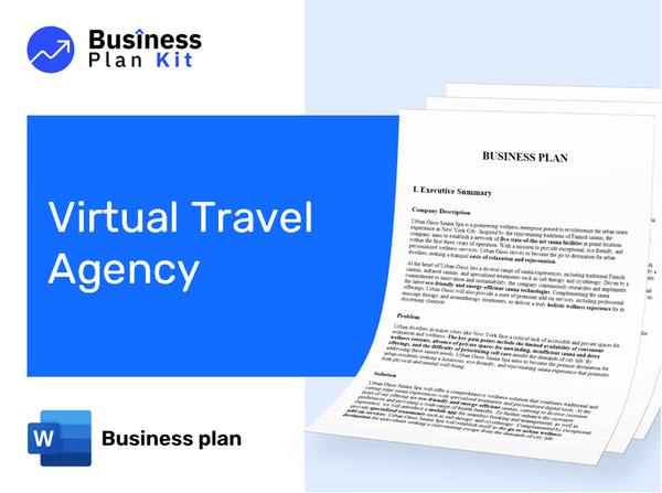 Virtual Travel Agency Business Plan Example